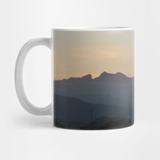 Evening mountains Mug